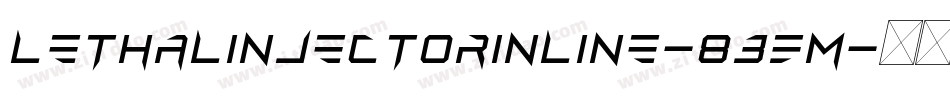 LethalInjectorInline-83EM字体转换