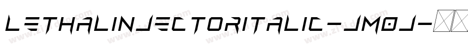 LethalInjectorItalic-jM0j字体转换