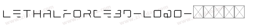 LethalForce3D-l0q0字体转换