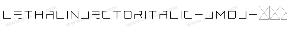 LethalInjectorItalic-jM0j字体转换
