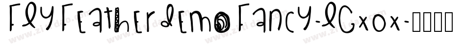 FlyFeatherdemoFancy-lgx0X字体转换