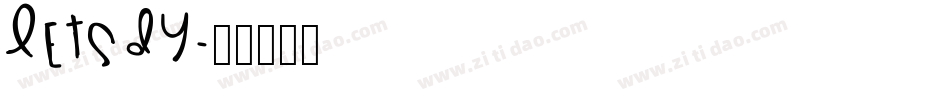 Letsdy字体转换