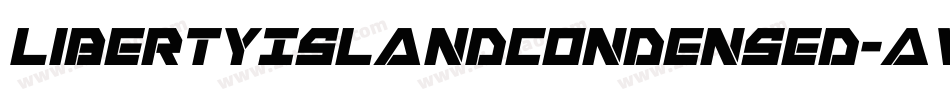 LibertyIslandCondensed-AvBp字体转换