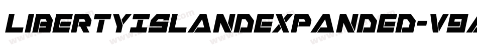 LibertyIslandExpanded-V9al字体转换