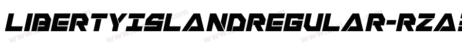 LibertyIslandRegular-RZa3字体转换