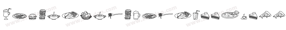 RestaurantMenuBookCollege字体转换