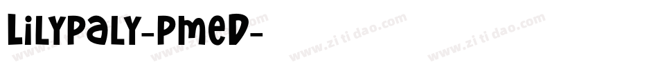 Lilypaly-pmeD字体转换