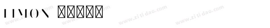 limon字体转换
