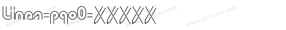 Linea-pqoO字体转换