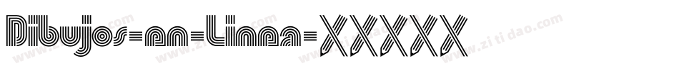 Dibujos-en-Linea字体转换