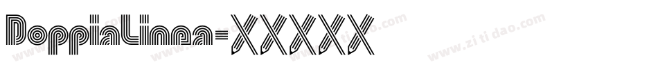 DoppiaLinea字体转换
