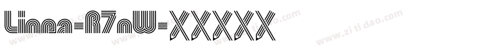 Linea-R7nW字体转换