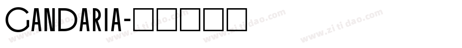 GANDARIA字体转换