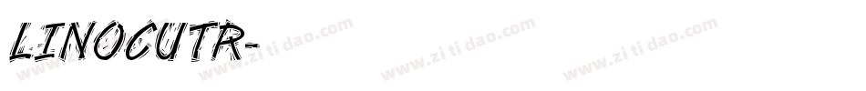 LINOCUTR字体转换