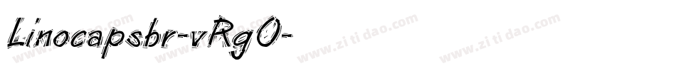 Linocapsbr-vRgO字体转换