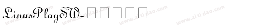 LinusPlaySW字体转换