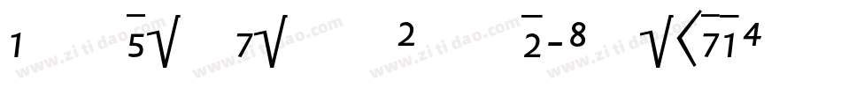 MorganSansCond-ItalicExpert字体转换