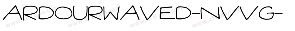ArdourWaved-nvvg字体转换
