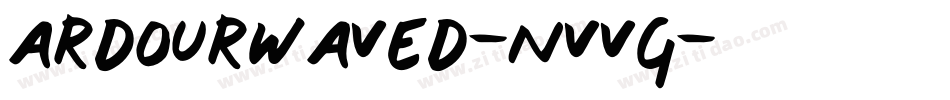 ArdourWaved-nvvg字体转换
