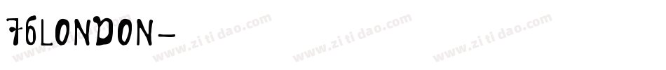 76London字体转换