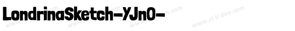 LondrinaSketch-YJnO字体转换