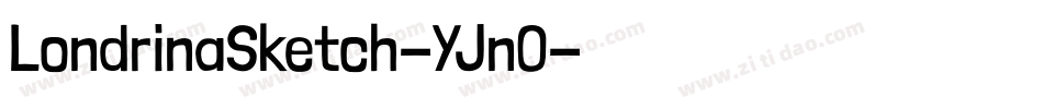 LondrinaSketch-YJnO字体转换