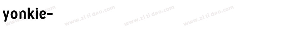 yonkie字体转换
