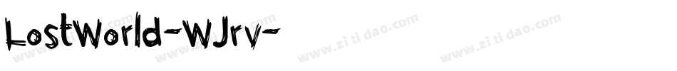 LostWorld-WJrv字体转换