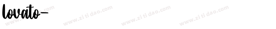 lovato字体转换