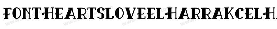 FontHeartsLoveElHarrakCElHarrakblogspotcom-2Vvv字体转换