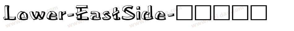 Lower-EastSide字体转换
