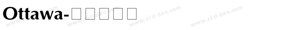 Ottawa字体转换