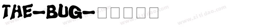 The-Bug字体转换