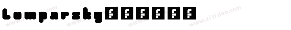 Lumparsky字体转换
