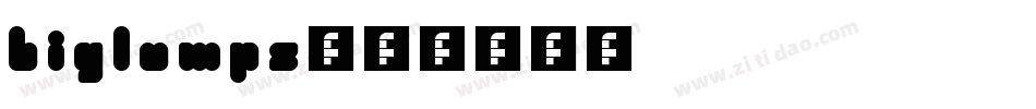 biglumps字体转换