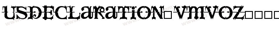 UsDeclaration-vmvoZ字体转换