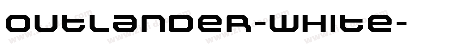 Outlander-White字体转换
