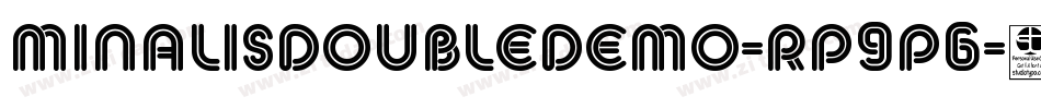 MinalisDoubleDemo-Rp9P6字体转换
