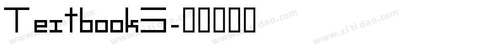 Textbook5字体转换