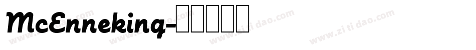 McEnneking字体转换
