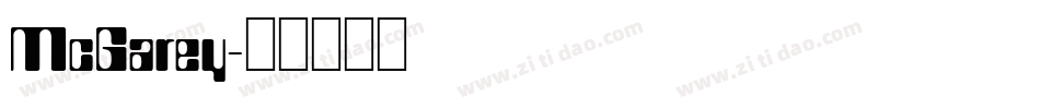 McGarey字体转换