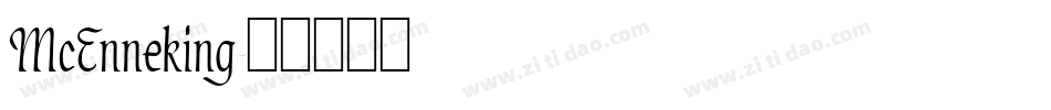 McEnneking字体转换