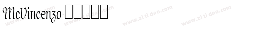 McVincenzo字体转换