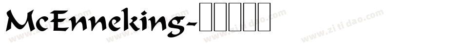McEnneking字体转换