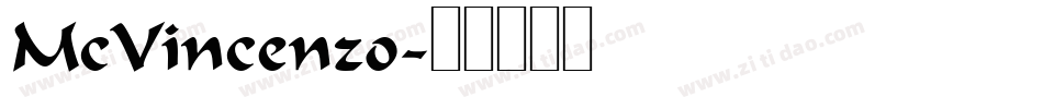 McVincenzo字体转换
