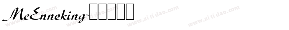 McEnneking字体转换