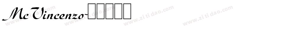 McVincenzo字体转换