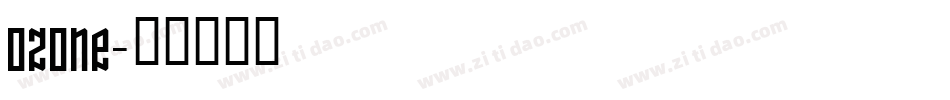 Ozone字体转换