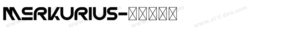 Merkurius字体转换