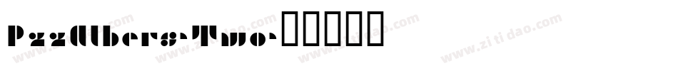 P22Albers-Two字体转换